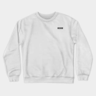 Fruit barcode - uppercase Crewneck Sweatshirt